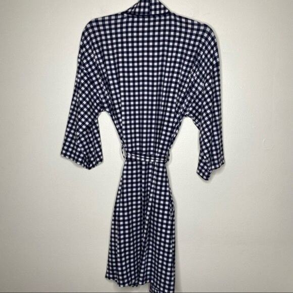 Draper James Louise Robe in Gingham Extra Small - Picture 7 of 7